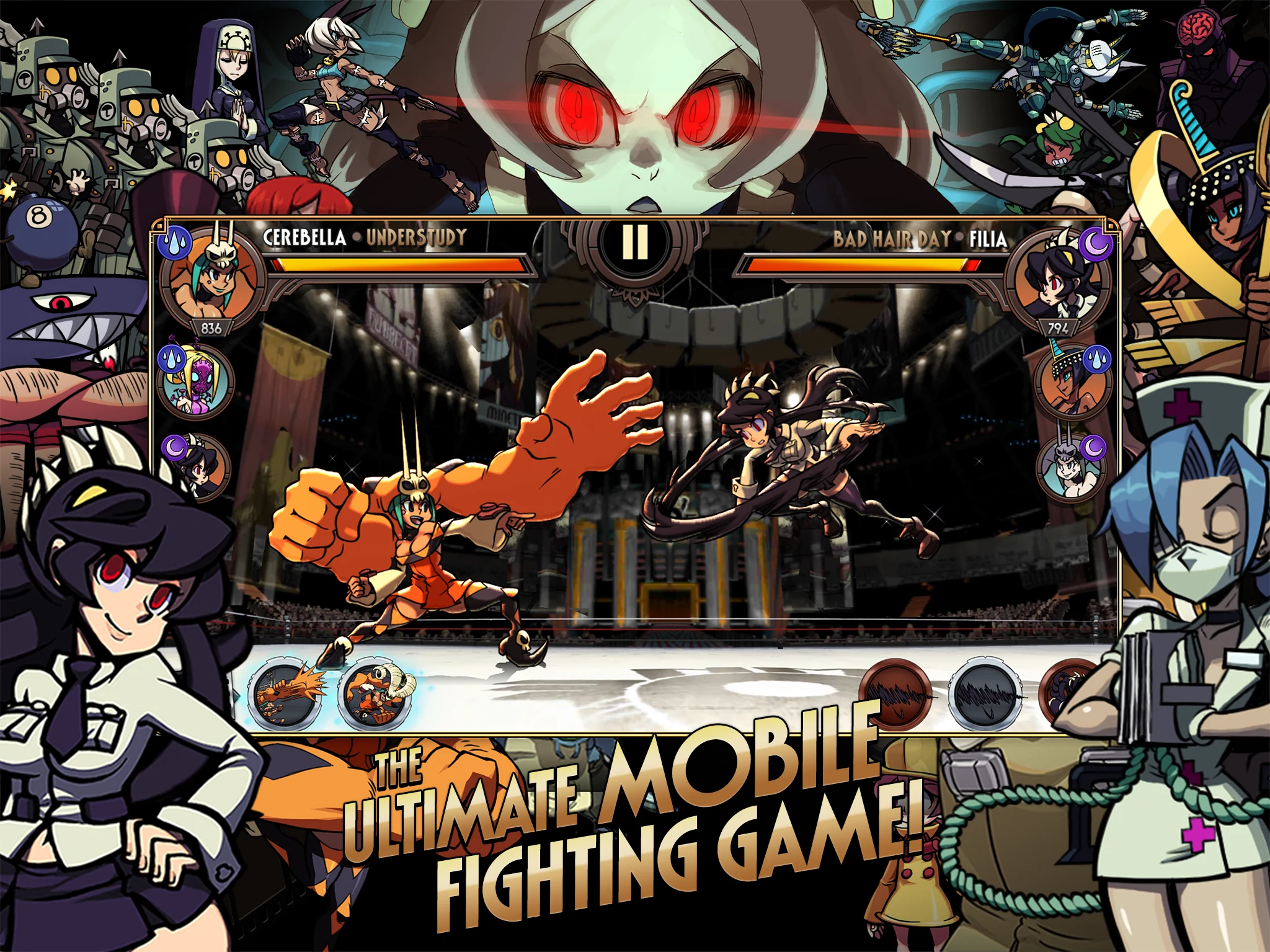 Skullgirls: Fighting RPG screenshot