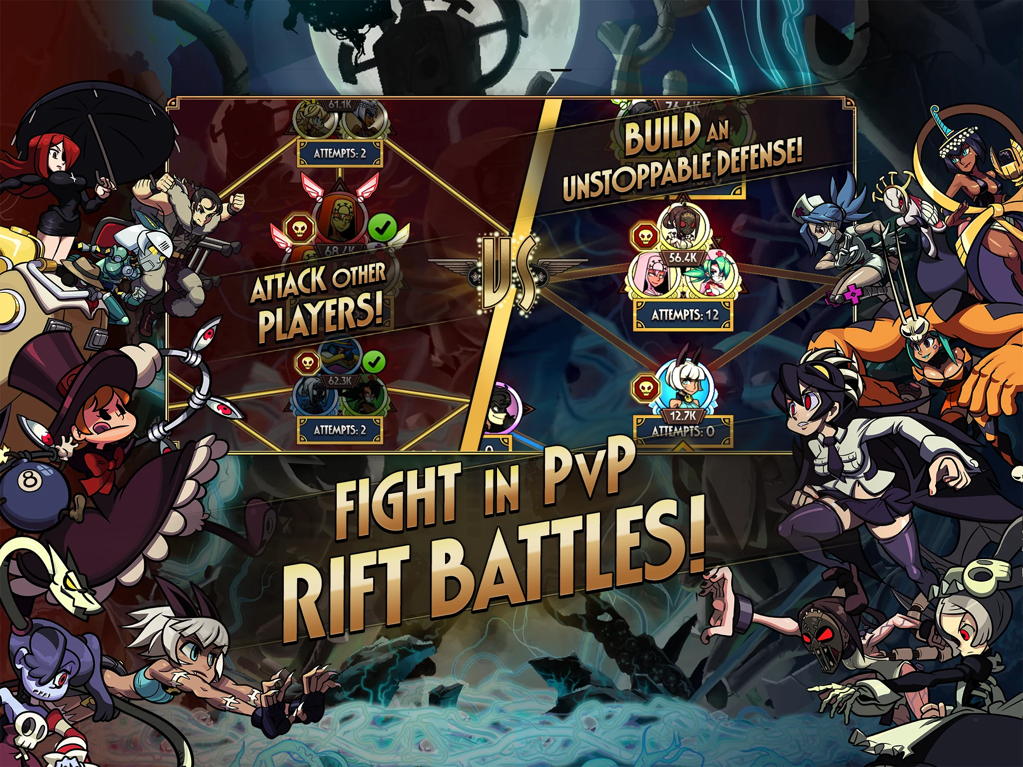 Skullgirls: Fighting RPG screenshot