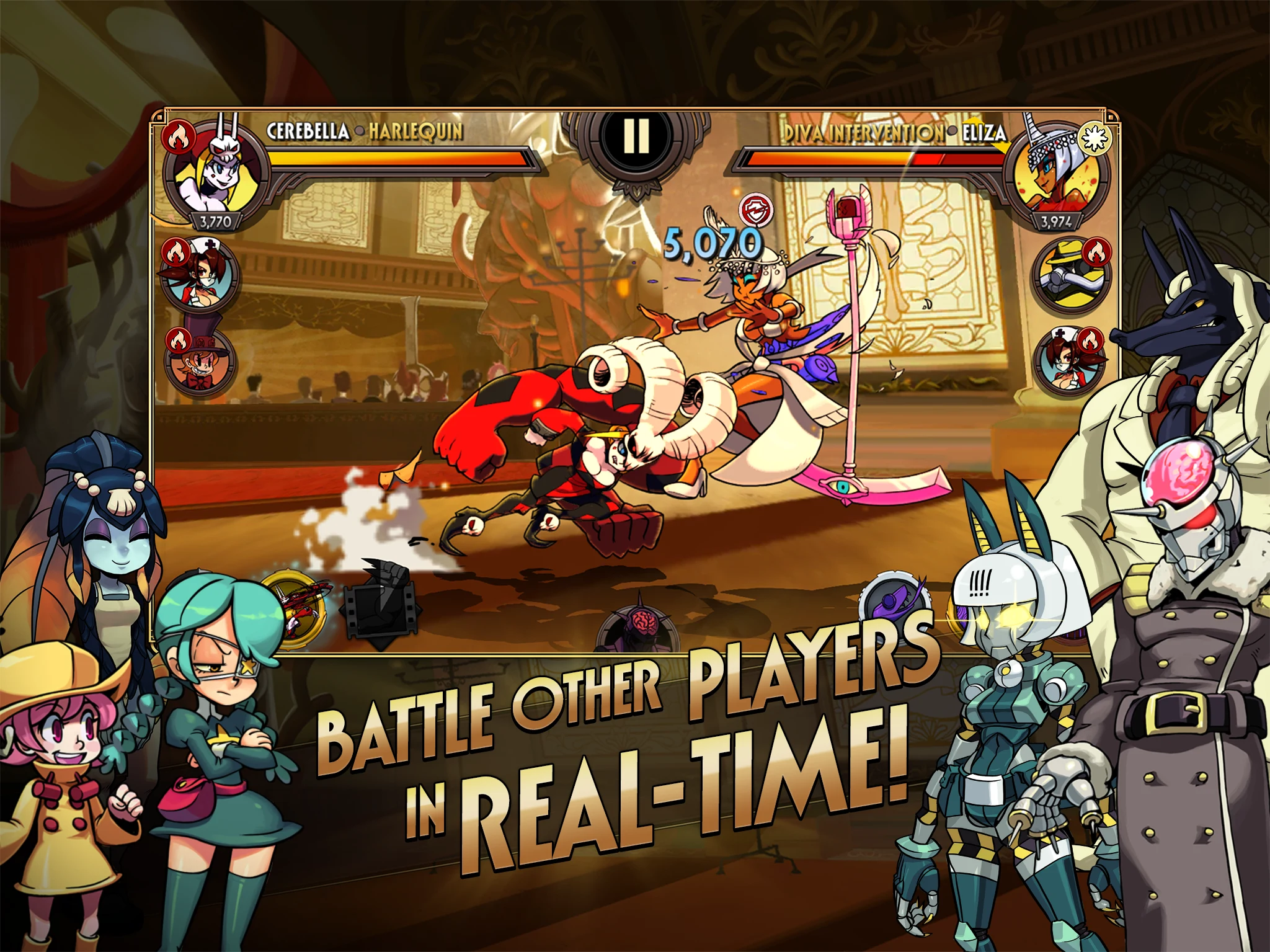 Skullgirls: Fighting RPG screenshot